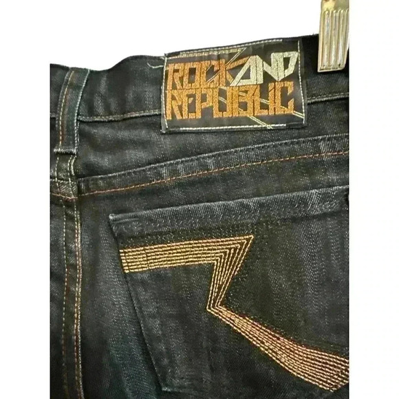 - Rock and Republic Low Rise Boot-Cut Jeans Size 25, New With Tags - Picture 5 of 6
